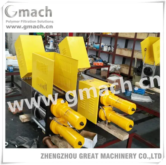Large Capacity Double Piston Continuous Screen Changer for Plasticextrusion Machine