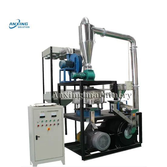 PVC Pulverizer Miller for Plastic Pipe Profiles and Panel