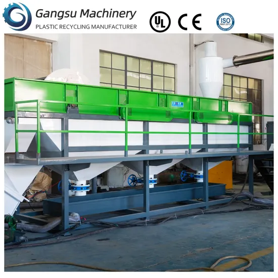 China Well Known Factory Cost Price Used HDPE PP Rigid Plastic Waste Bottle Flake Washing Recycling Line