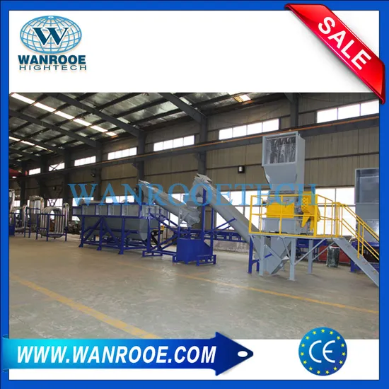 Waste Plastic Agricultural Industries Film Recycling and Washing Machine