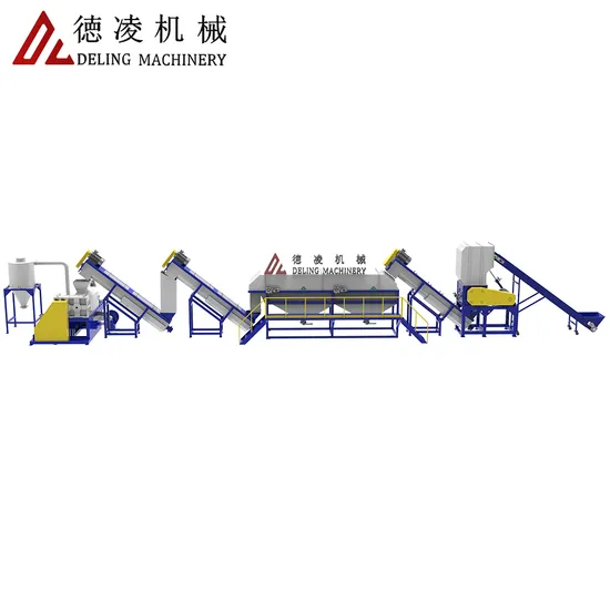 PP Woven Bag PE Film Plastic Cleaning Line