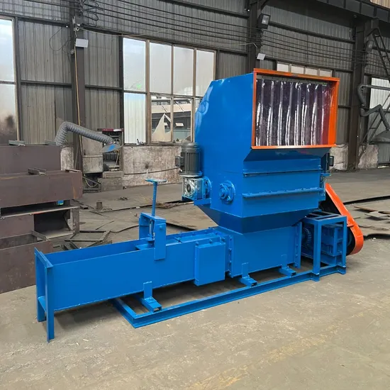 Intermediate Crusher EPS Foam Compactor Recycling Machine with Electric Polystyrene Compacting