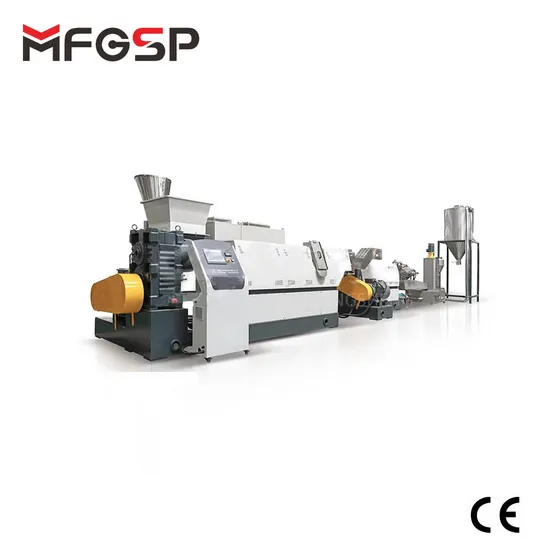 Customized Good Quality Pp Pe ABS Recycling Pelletizing Machine Plastic Pelletizer Line