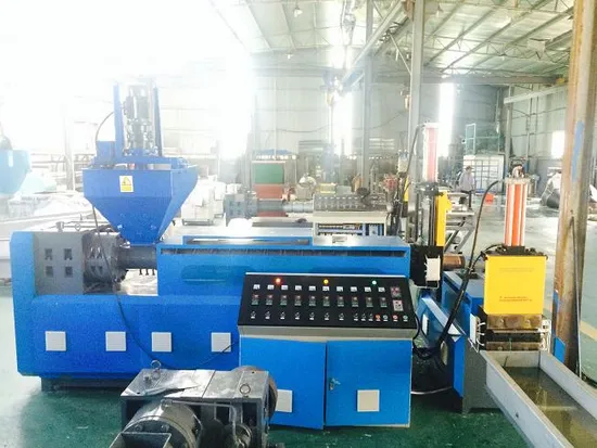 PE/PP/ABS/PC/PS Single Screw Waste Plastic Recyling Machine