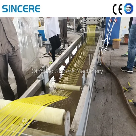 Plastic PP PE Fillers Compounding Granulation Machine Line