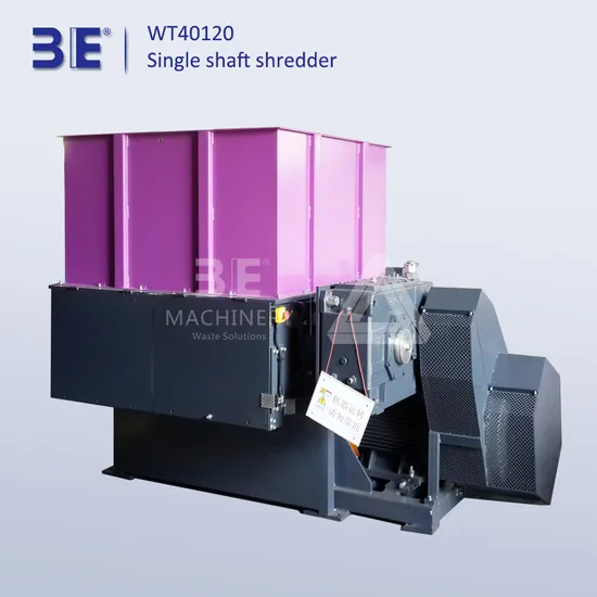 Single Shaft Shredder /Granulator/Plastic Machine/Plastic Recycling Machinery