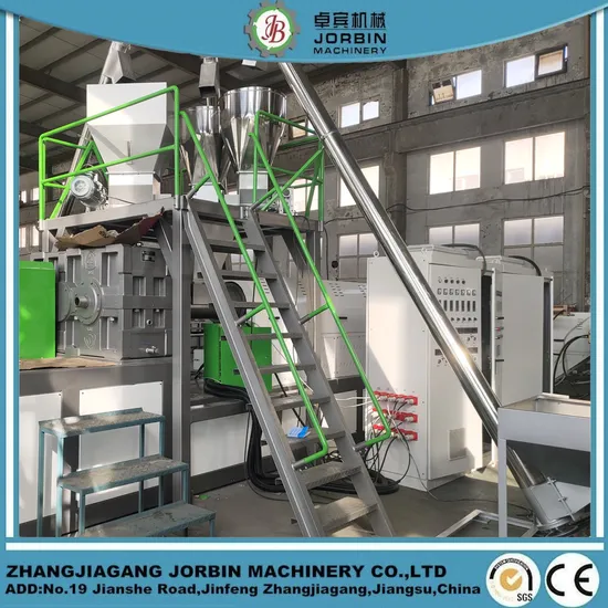 Liners Punching Machine for Recycle Waste Plastic Extruder