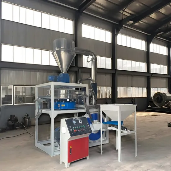 Reliable PVC Plastic Miller Pulverizer for Plastic Powder Particle Crushing Shredding Grinding Recycling Grinder with Advanced Milling Machine