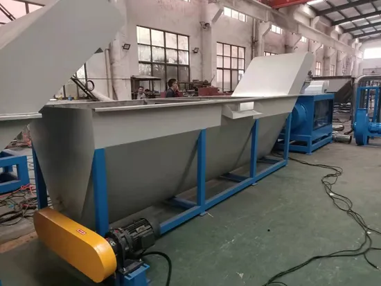 Nanjing Manufacturer Waste Plastic Scrap Washing Machine