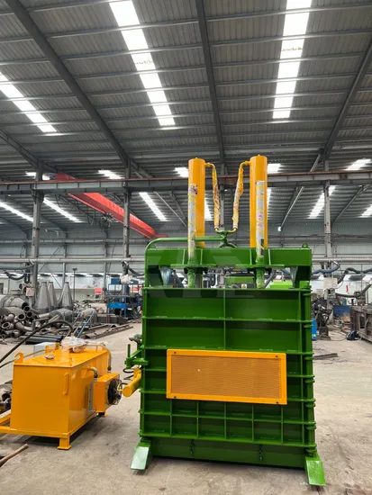 Vertical Hydraulic Clothing Hydraulic Press Baler Machine for Plastic