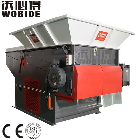 220V/380V/440V Automatic Lump Barrel Film Plastic Shredder