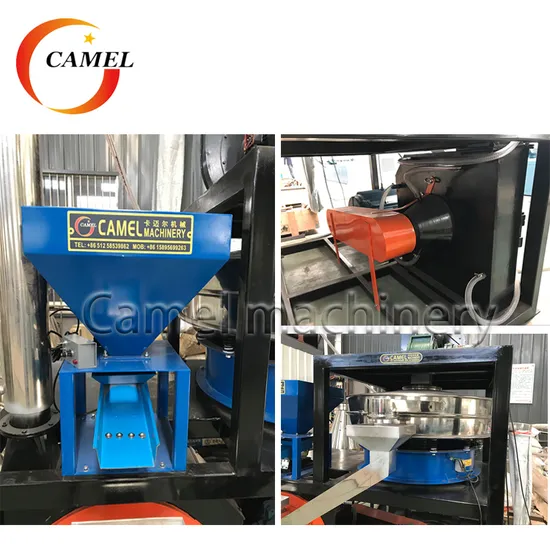 Plastic Soft Rigid PVC Granules Powder Recycling Grinder Plastic Pulverizing Milling Machine