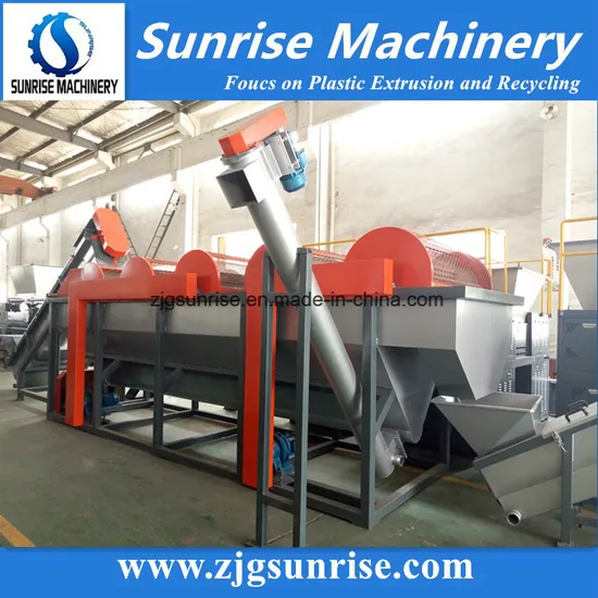 Waste Plastic Recycling Sink Float Washing Tank