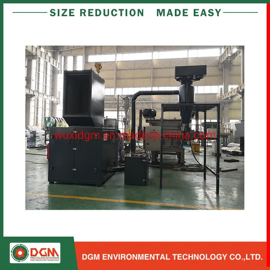 Mini Used Soundproofed Low Noise Plastic Sheet Plate Recycling Crushing Granulator