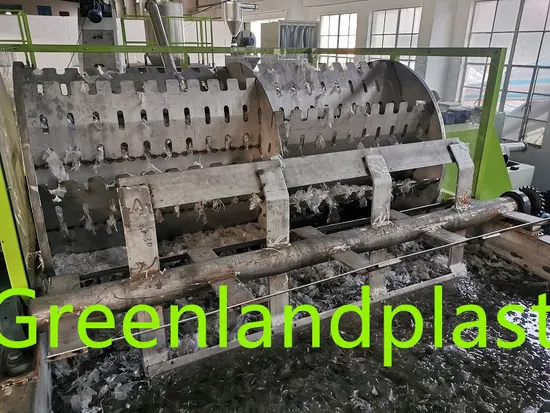 Film Plastic Washing and Recycling System