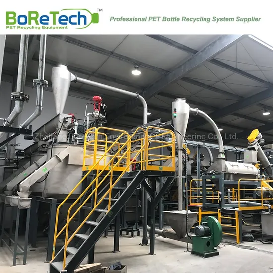 1500kg/H Used Plastic Cleaning Recycling Line