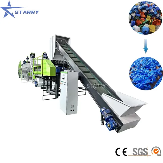Plastic Recycling Machinery PP PE HDPE Plastic Washing Line for Sale