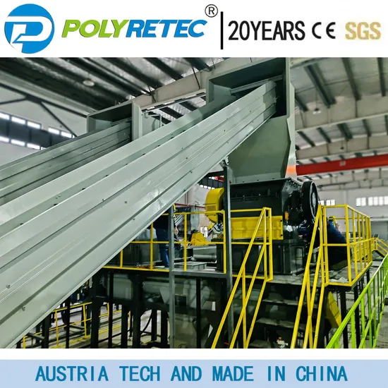 Machines Shredding Crushing Drying Woven Bag Washing Plastic Recycling Machine