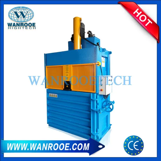 Hydraulic Waste Bottle Film Baling Press Plastic Baler Machine