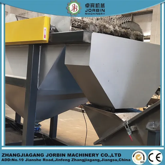 Plastic Recycled Washing Granules Making Extruder Machine