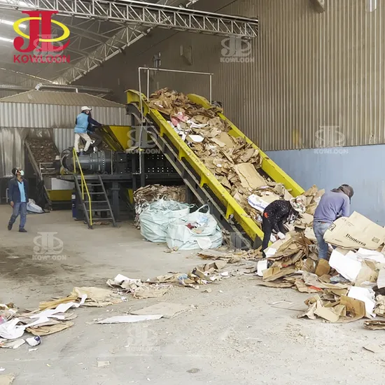 Paper Powder Making Used Paper Treatment Machines Best Shredder for Cardboard Recycling