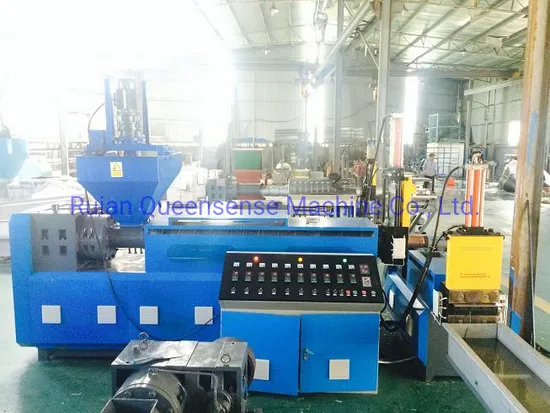 PP PE Single Screw Film Waste Plastic Recycling Machine