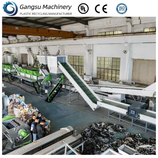 Waste Plastic Rigid Material Recycling Washing Machine/Plastic PP Bottle Recycling Washing Line