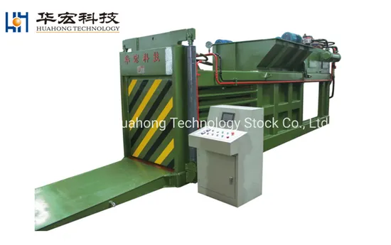 Hua Hong Hpm-160 Semi-Automatic Horizontal Non-Metal Baler Well-Known Manufacturers