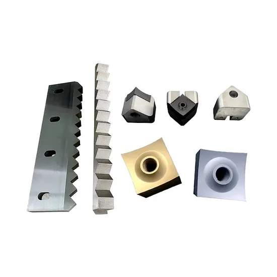 High Quality Waste Plastic Recycling Single Shaft Shredder Blade Crusher Knife/Blades for Plastic Industry