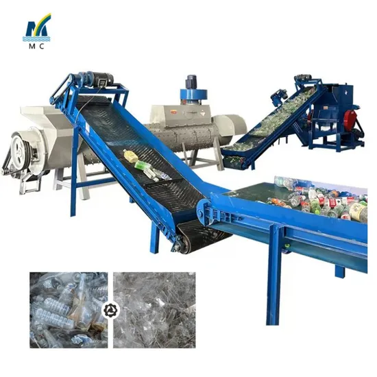 Waste Plastic Pet Bottle Crushing Washing Drying Recycling Line / Machine / Plant