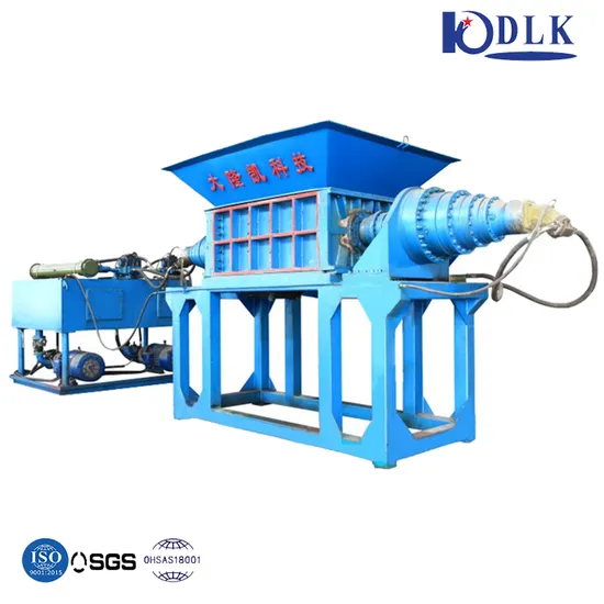 Plastic Machinery Wood Paper Plastic Shredder