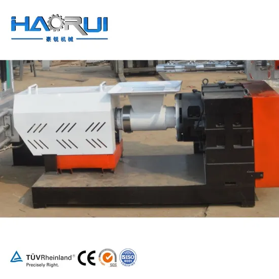 Pet GMP Approved Haorui PE Film Strength China Plastic Recycling Machine
