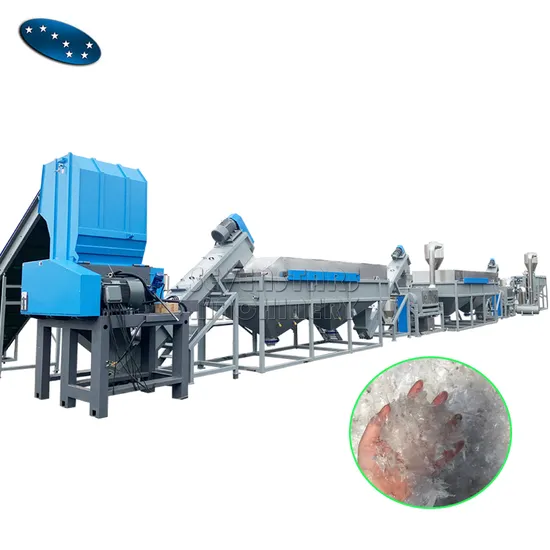 PE Film Washing Line / PE Film Recycling Machine