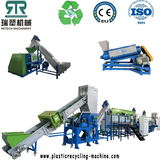 PE/PP Plastic Film Recycling Equipment/Crushing/Washing Line/PP Woven Bags Recycling Machine Line