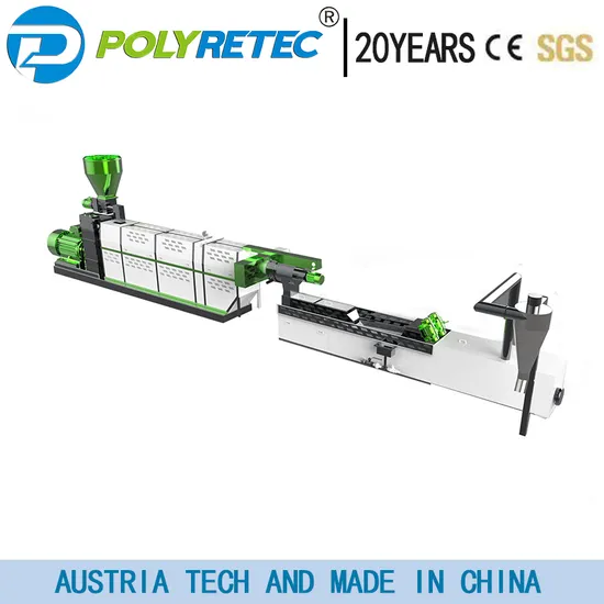 Plastic PP PE HDPE LDPE Granulator Line