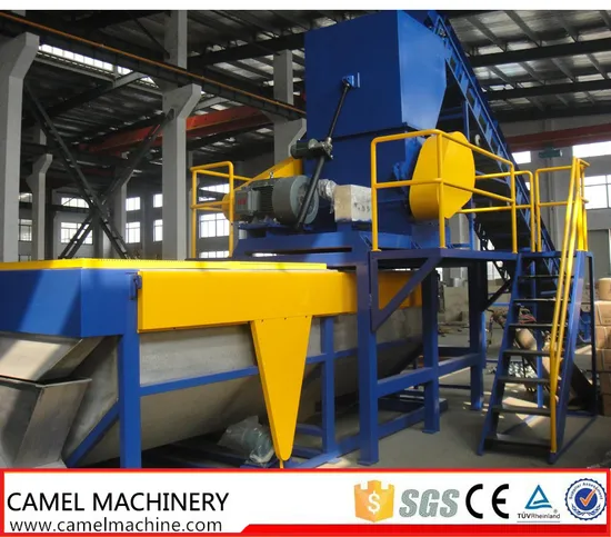 PE PP Film Flakes Plastic Washing and Recycling Line