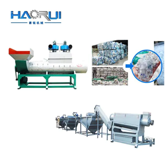 Label Removing Machine for Pet Bottle Flakes Recycling
