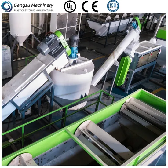 PP Big Bag/Jumbo Bag/Woven Bag LDPE Agriculture Film/LLDPE Warpping Film HDPE Bottle/Pet Bottles Washing Recycling Machine Crusher