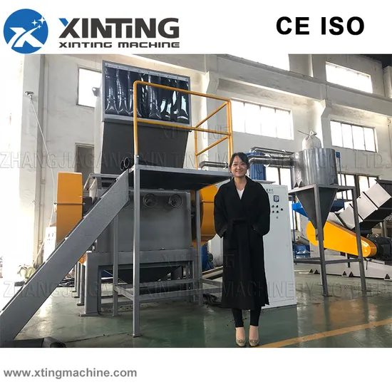 Waste Plastic Bottle Recycling Line Whole Production Machine