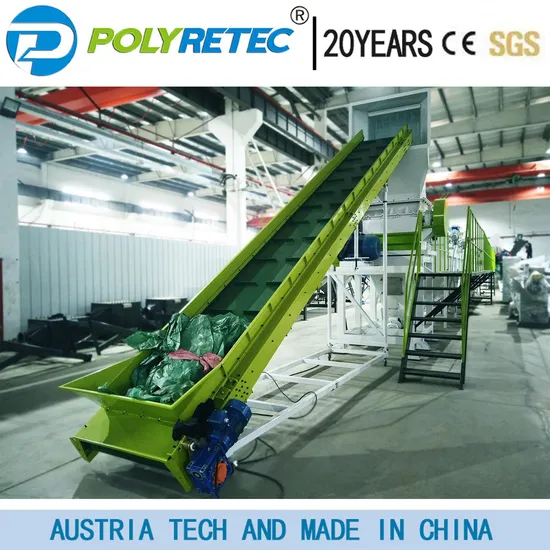 High Quality Good Price Plastic Packing Wrapping Film Grinding Washing Line China