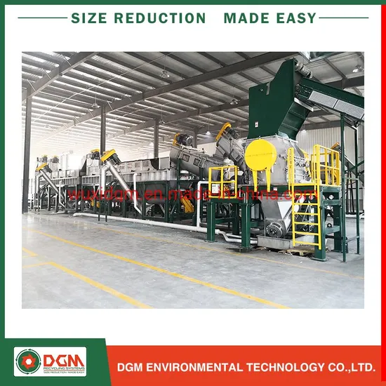 Customized Jumbo Bag Woven Bag Plastic Recycling Washing Line