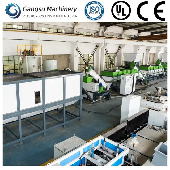 China Supplier Waste Plastic Scrap Recycling Machine for Used PP PE Films