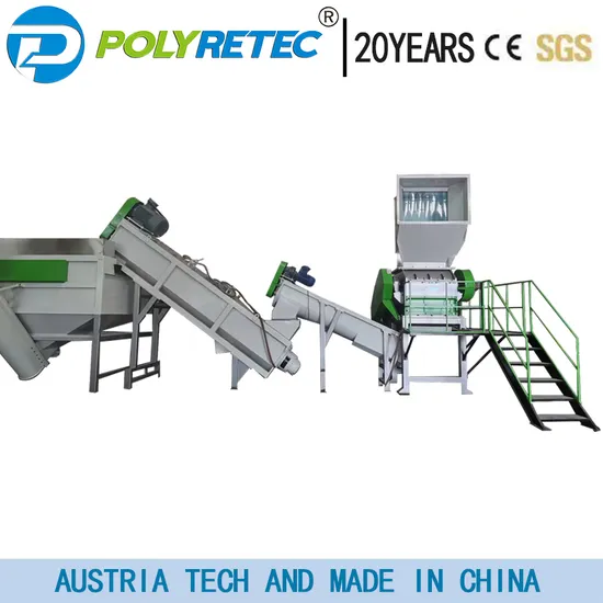 500-1000kg/H Recycling Machine High Quality PE PP Waste Plastic Automatic