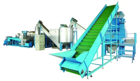 Waste Plastic Flakes Pet Drinking Water Bottle Recycling Machine Recycling Line