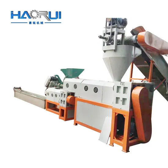Supply Film Extruder Changer Factory Price Recycled Plastic Pelletizer Machine
