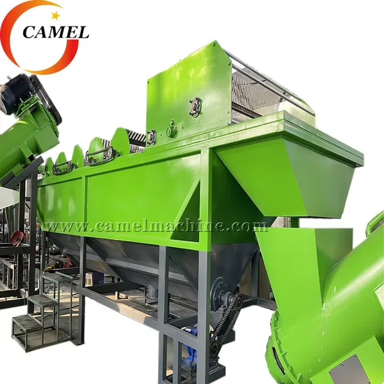 Waste Plastic Crushing Ton Bag Recycling and Washing Line with Good Price