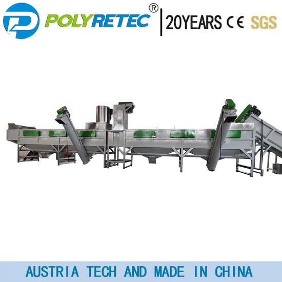 PP Raffia Jombo Ton Bags Washing Line/PE HDPE LDPE Film Recycling Machinery
