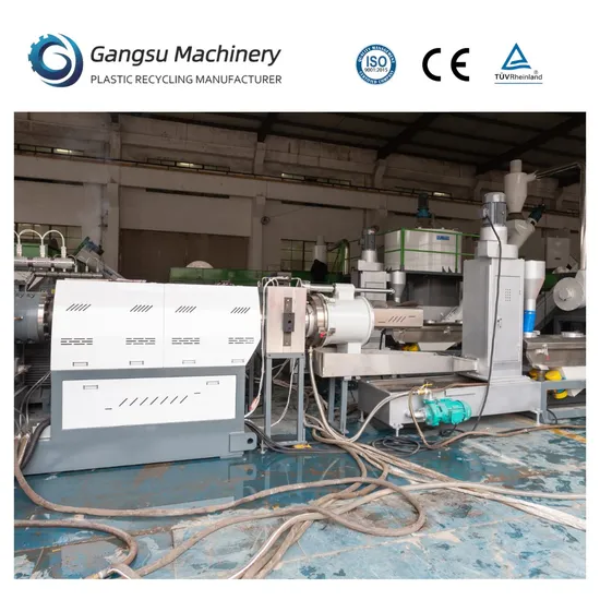 PP HDPE Pipe/Bottle Granulator for PP Hard Material Recycling Machine Plastic Recycle Machine