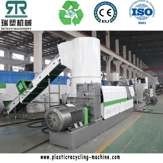 Plastic PE+PA LDPE LLDPE HDPE Composite Complex Laminated Multiple Layer Film/Bag Recycling Pelletizing Machine Granulator Line
