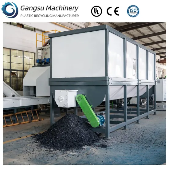 Waste PE PP Pet Milk Bottle Flakes Making Agricultural Film Jumbo Woven Bag Crushing Washing Plastic Recyle Recycling Line